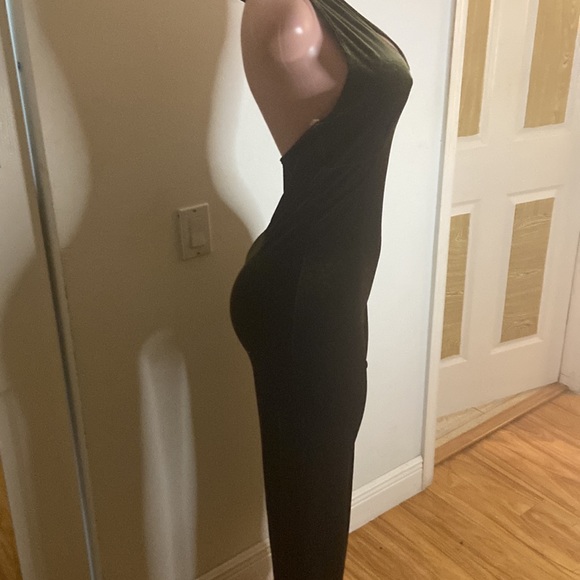 Minerva Dark Green One Piece Romper Size Medium - Picture 3 of 6